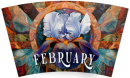 February Iris - Birthflower Series Tumblers