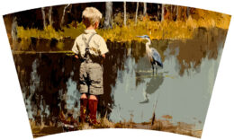 Boy and Heron