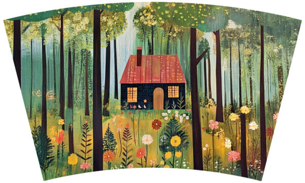 Folk Art Cabin