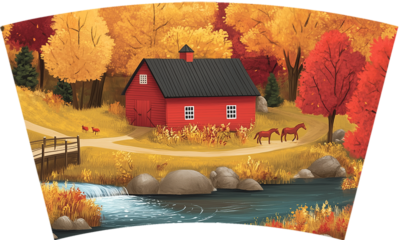 Autumn Barn