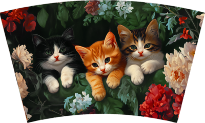 Three Kittens