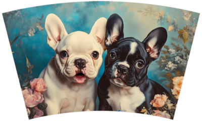 Two French Bulldogs