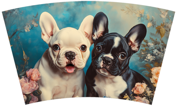 Two French Bulldogs